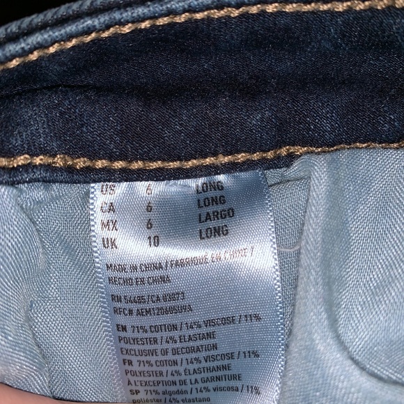 Dark wash American Eagle jegging - Picture 3 of 3